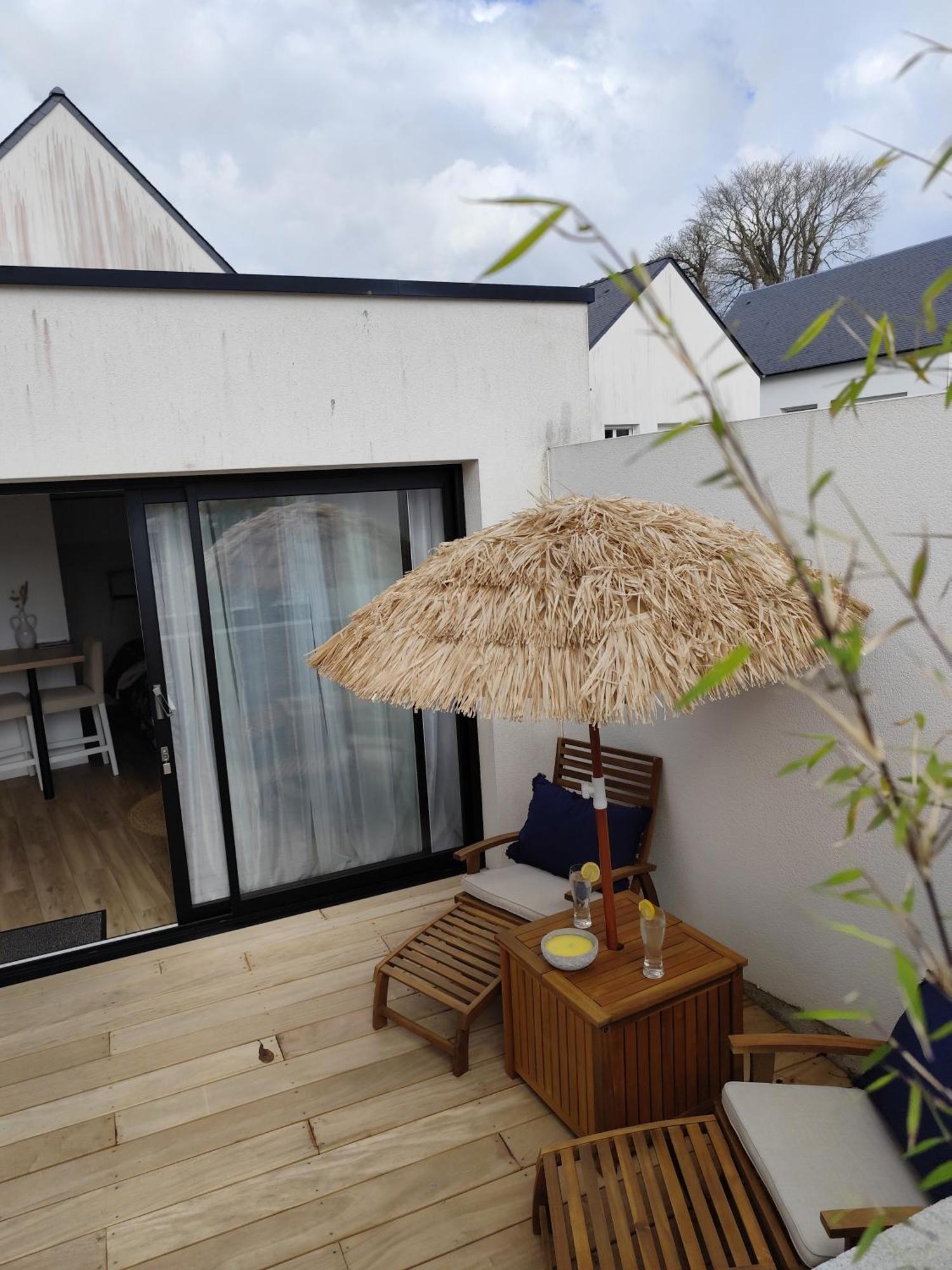 La Pause Bretonne Apartment Queven Bagian luar foto